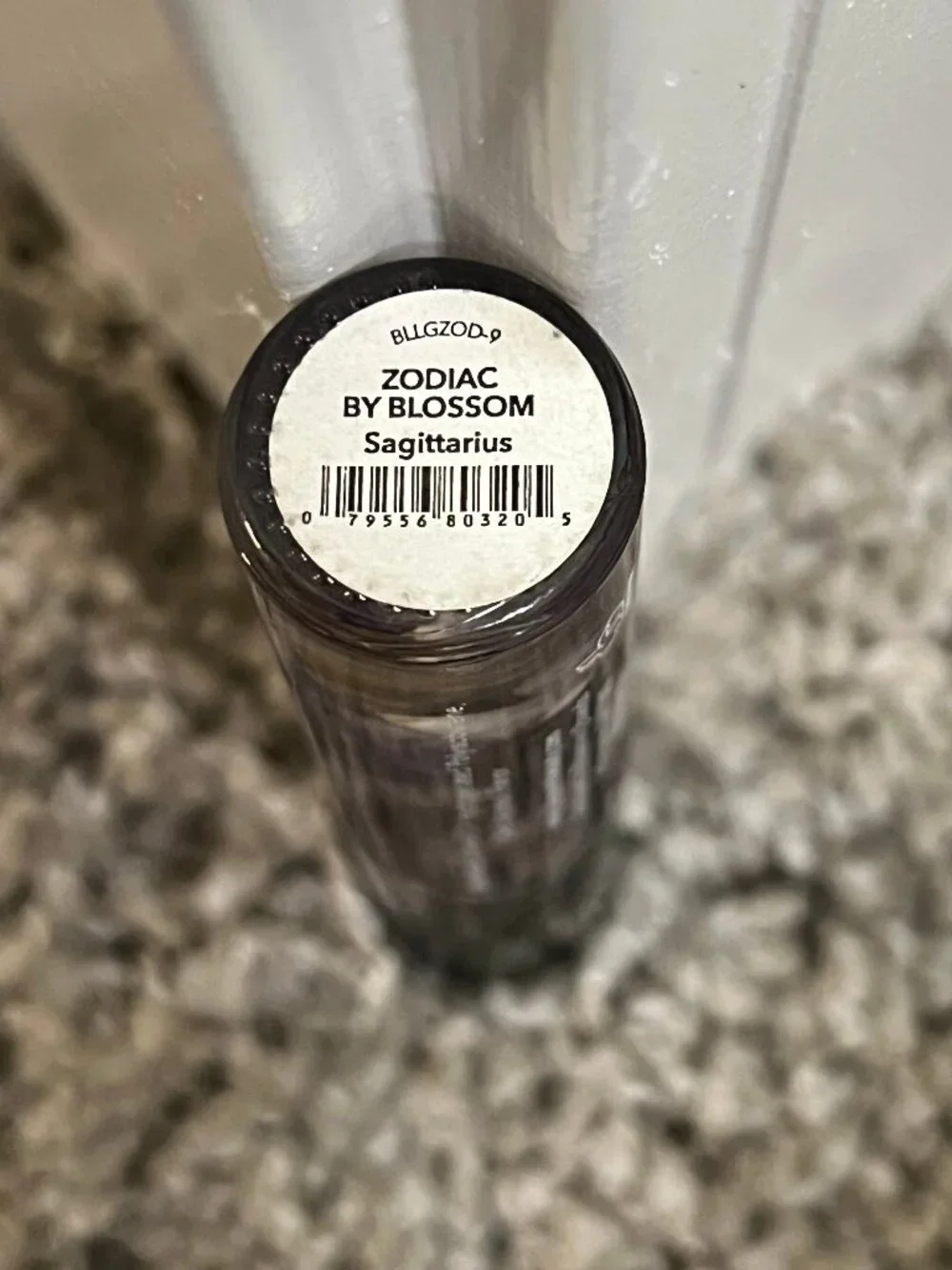 Blossom Zodiac Sign Vanilla Scented Moisturizing Roll-on Lip Gloss with Crystals
